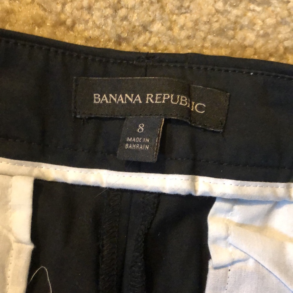 Banana Republic black pants size 8 - Picture 4 of 5